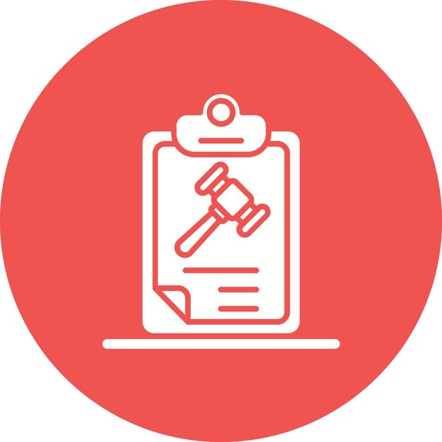La imagen vectorial del icono de los resultados se puede utilizar para la Casa de Subastas