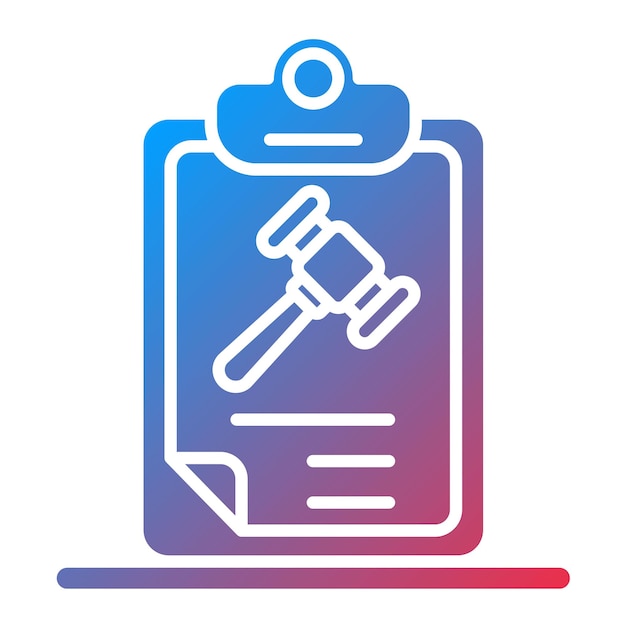 La imagen vectorial del icono de los resultados se puede utilizar para la Casa de Subastas