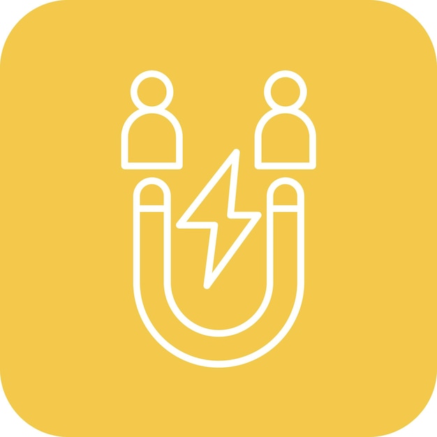 Imagen vectorial del icono de retención de clientes Se puede utilizar para Digital Nomad