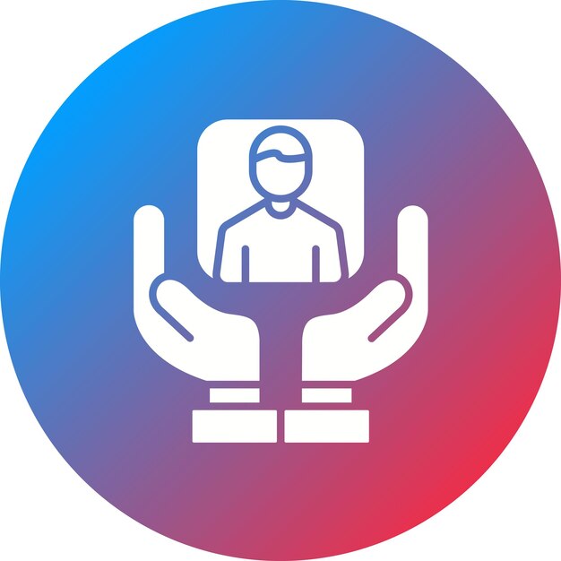 Imagen vectorial del icono de retención de clientes Se puede utilizar para la gestión empresarial
