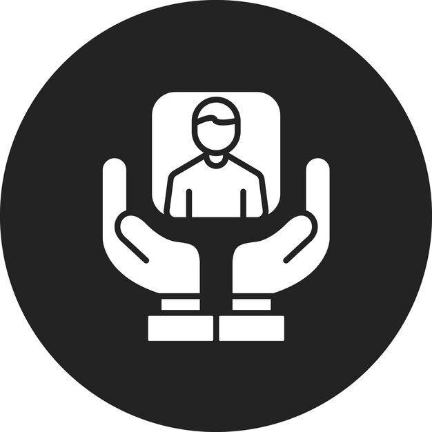 Imagen vectorial del icono de retención de clientes Se puede utilizar para la gestión empresarial