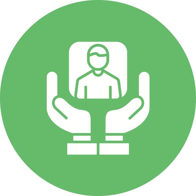 Imagen vectorial del icono de retención de clientes Se puede utilizar para la gestión empresarial