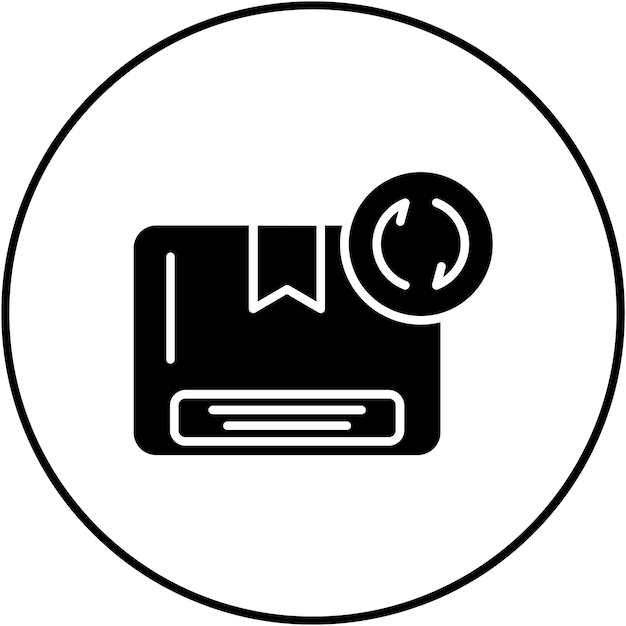 Imagen vectorial de icono de retorno Se puede usar para el lunes cibernético