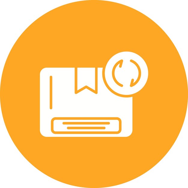 Imagen vectorial de icono de retorno Se puede usar para el lunes cibernético
