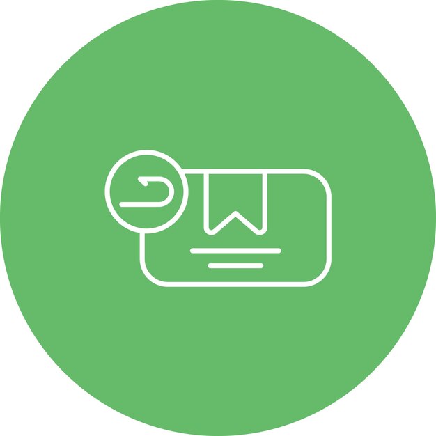 Imagen vectorial de icono de retorno Puede utilizarse para la tienda web
