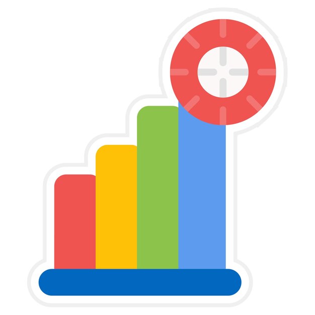 Imagen vectorial del icono de los retos Se puede utilizar para ventas