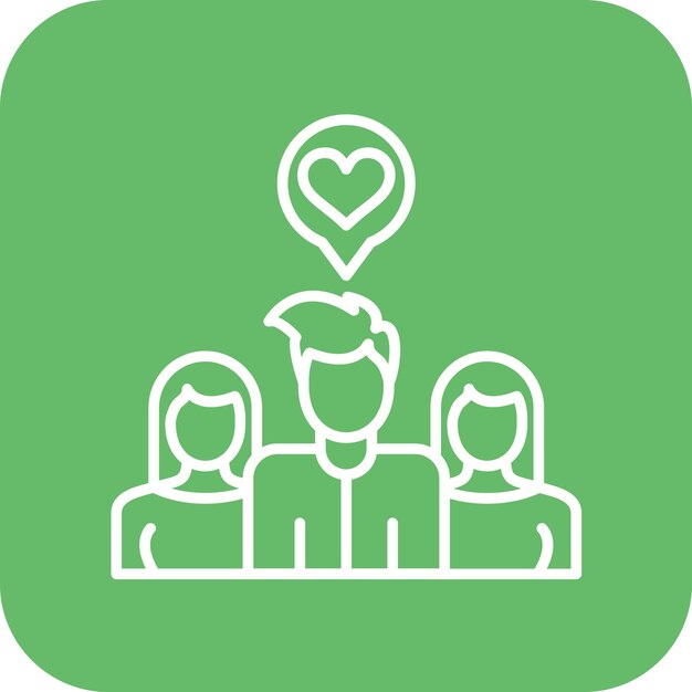 Imagen vectorial del icono de retroalimentación de grupo Se puede utilizar para la retroalimentación del cliente