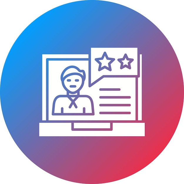 Imagen vectorial del icono de retroalimentación Se puede utilizar para comunicaciones