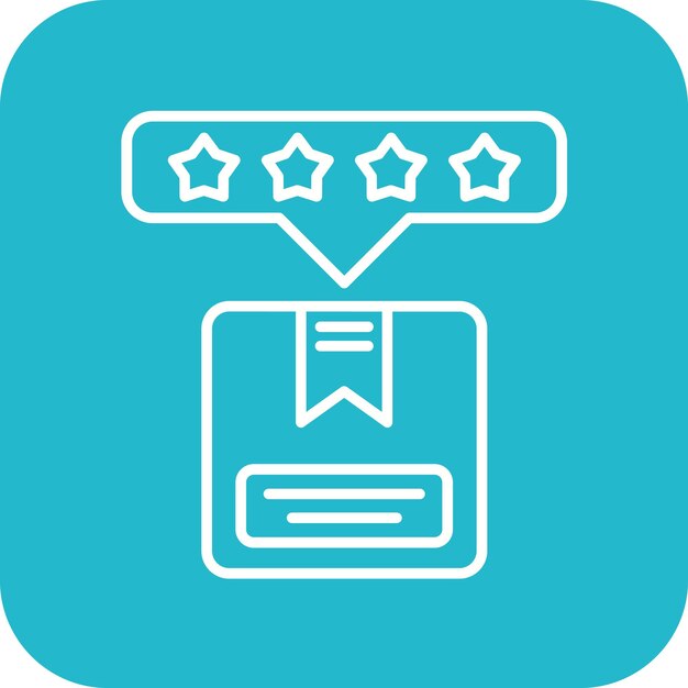 Imagen vectorial del icono de retroalimentación Se puede utilizar para la logística