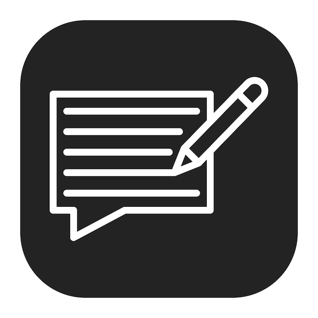 Imagen vectorial del icono de retroalimentación Se puede utilizar para el proceso de contratación