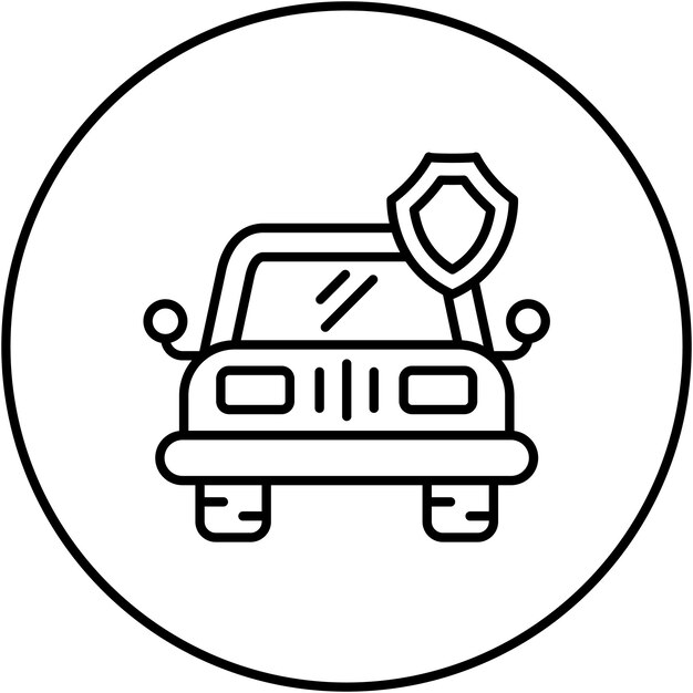 Imagen vectorial del icono del revestimiento de vidrio Se puede utilizar para el lavado de coches