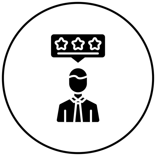 Imagen vectorial de icono de revisión de calidad Puede utilizarse para la gestión de proyectos