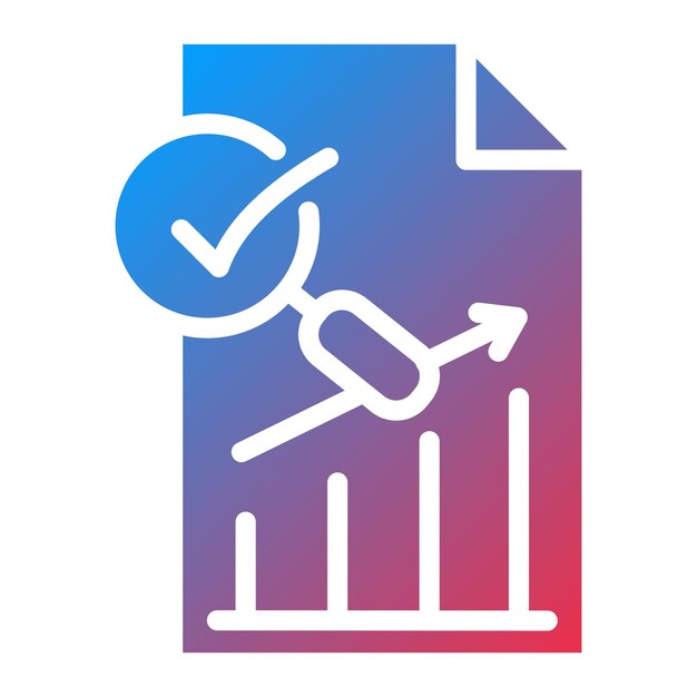 Imagen vectorial del icono de revisión externa Puede utilizarse para la auditoría empresarial
