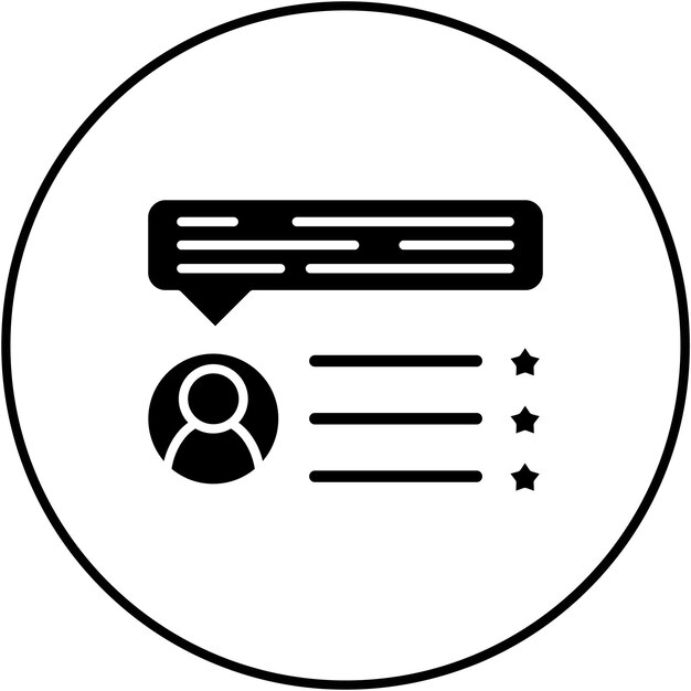 Imagen vectorial de icono de revisión Puede utilizarse para Agile