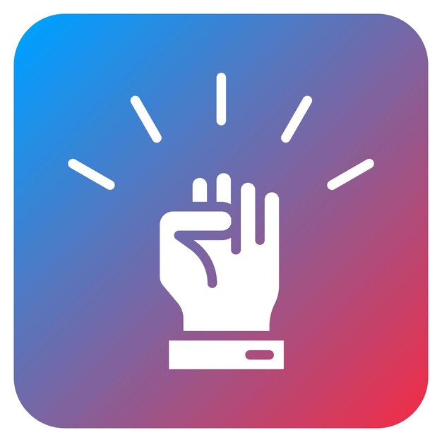 La imagen vectorial del icono de la revolución se puede utilizar para la Disrupción Digital