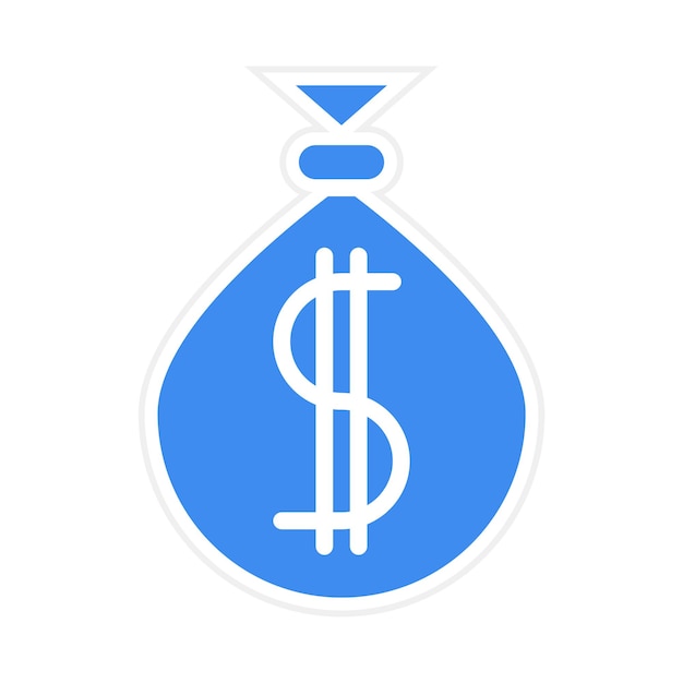 Imagen vectorial de icono de robo de banco Se puede usar para prisión