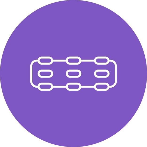 Imagen vectorial del icono del rodillo de espuma Se puede utilizar para el fitness en el hogar