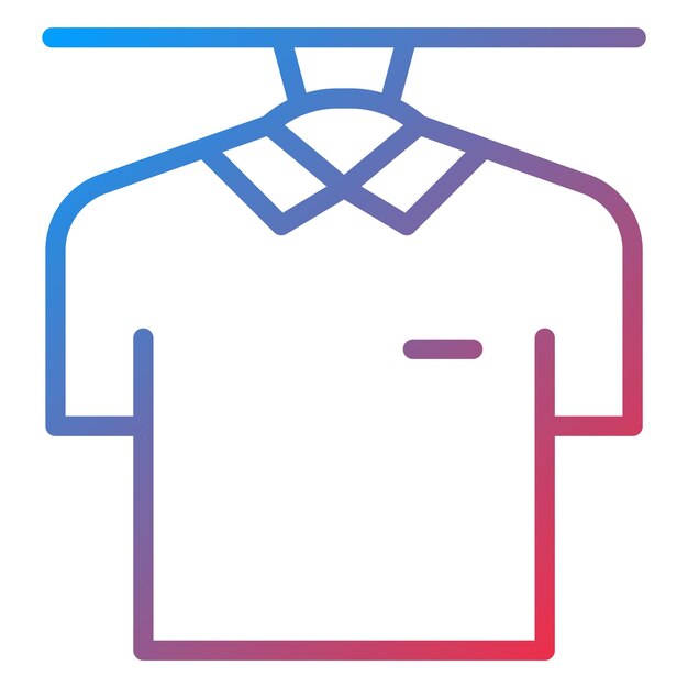 Vector imagen vectorial de icono de ropa se puede utilizar para la tienda web