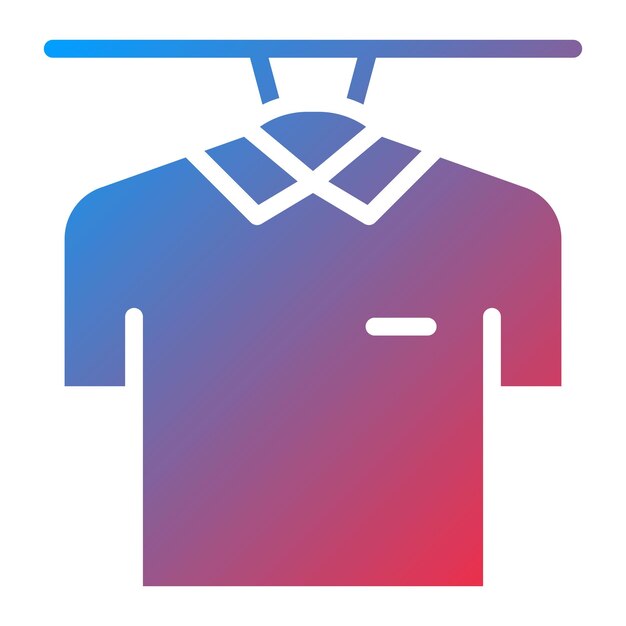 Imagen vectorial de icono de ropa Se puede utilizar para la tienda web