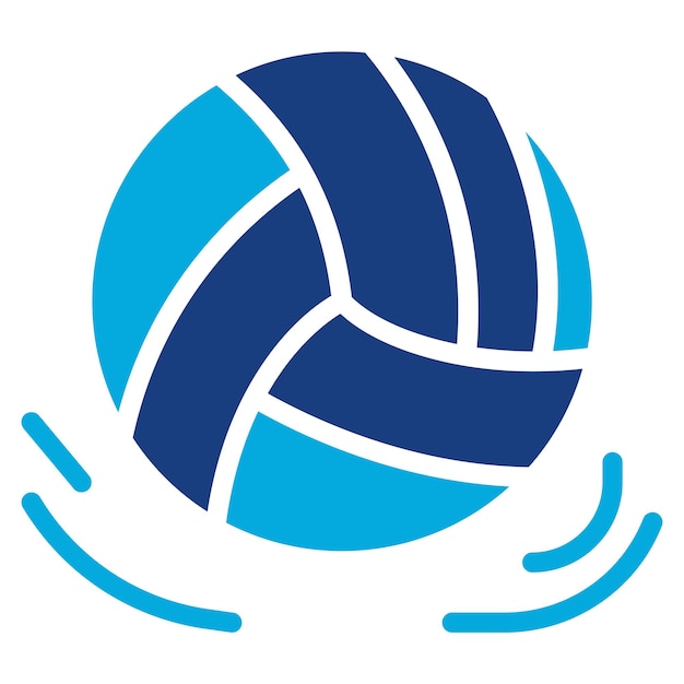 Imagen vectorial del icono de rotación Se puede usar para voleibol