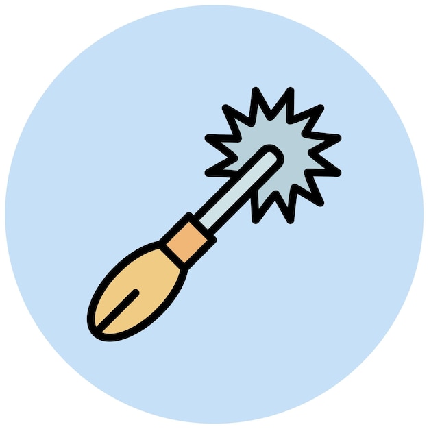 Imagen vectorial del icono de la rueda de rastreo Se puede usar para Shoemaker