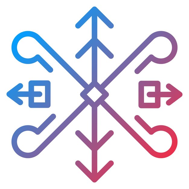 La imagen vectorial del icono de la Runa Real se puede usar para el Imperio