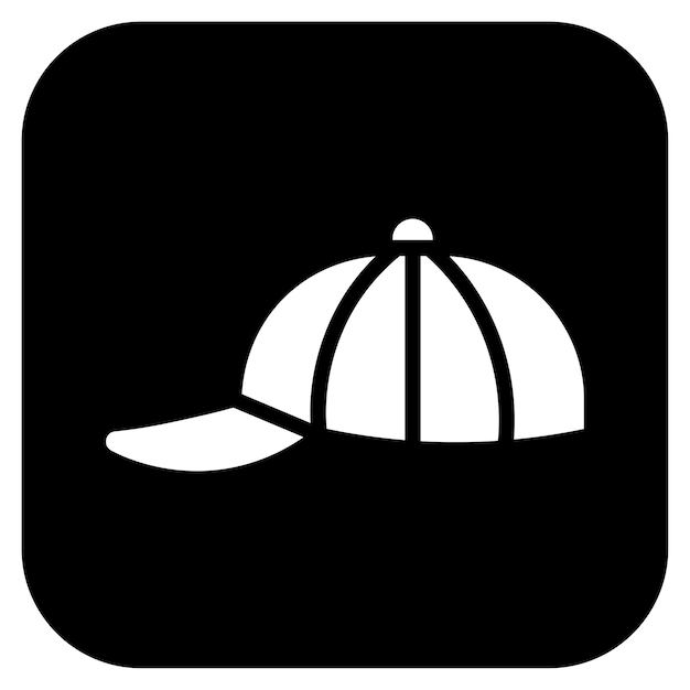 La imagen vectorial del icono de Running Cap se puede utilizar para el Maratón