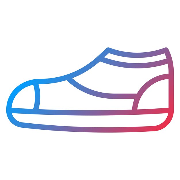 La imagen vectorial del icono de Running Shoes se puede usar para la maratón