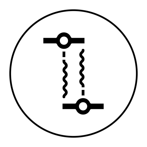 Imagen vectorial del icono del sacacorchos Puede utilizarse para Bar