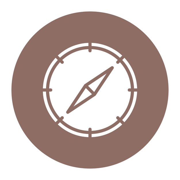 Imagen vectorial de icono de Safari Se puede usar para Aventura