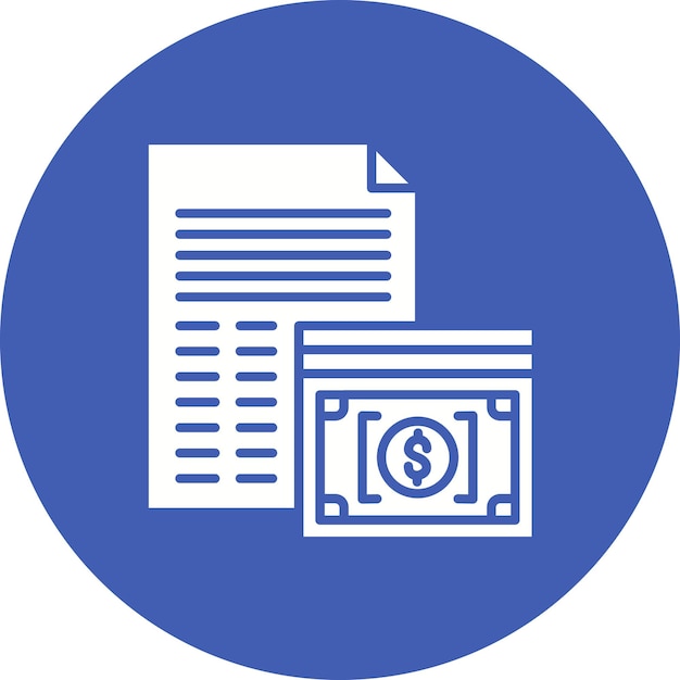 Imagen vectorial del icono del salario Se puede utilizar para la búsqueda de empleo
