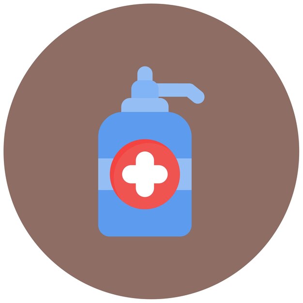 Imagen vectorial del icono de saneamiento Se puede utilizar para Digital Nomad