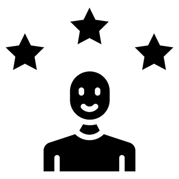 Imagen vectorial del icono de satisfacción del cliente Se puede utilizar para la investigación de mercado