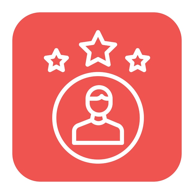 Imagen vectorial del icono de satisfacción del cliente Se puede utilizar para los valores básicos