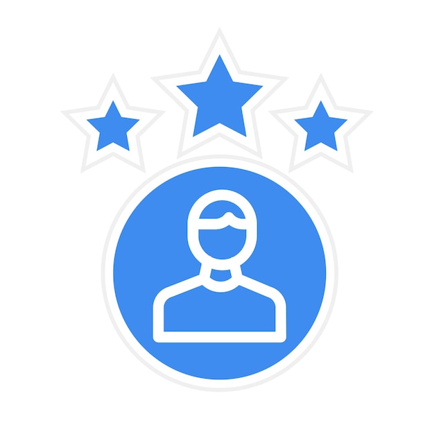 Imagen vectorial del icono de satisfacción del cliente Se puede utilizar para los valores básicos