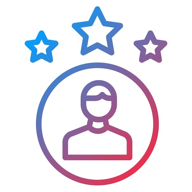 Imagen vectorial del icono de satisfacción del cliente Se puede utilizar para los valores básicos