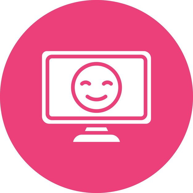 Imagen vectorial del icono de satisfacción laboral Se puede utilizar para el proceso de contratación