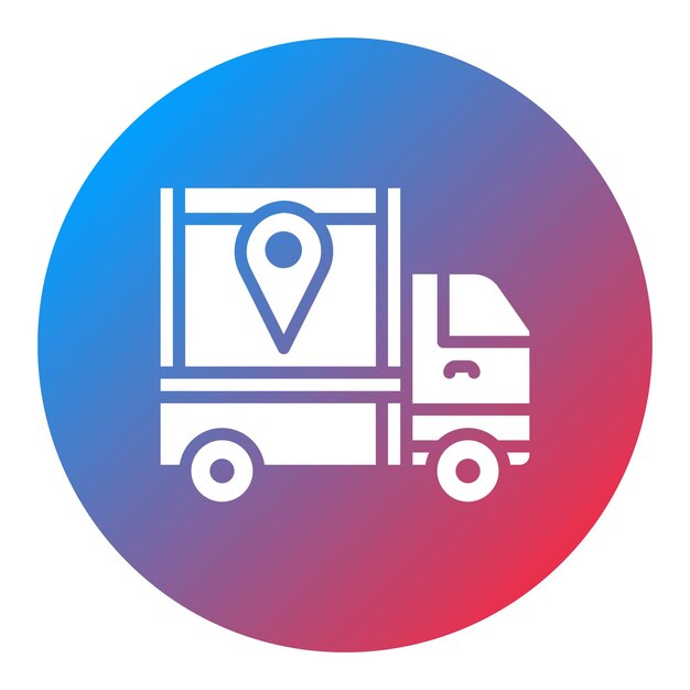 Imagen vectorial de icono de seguimiento GPS Se puede utilizar para la investigación de delitos