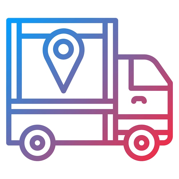 Imagen vectorial de icono de seguimiento GPS Se puede utilizar para la investigación de delitos