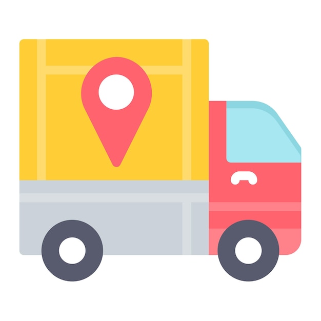 Imagen vectorial de icono de seguimiento GPS Se puede utilizar para la investigación de delitos