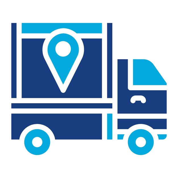 Imagen vectorial de icono de seguimiento GPS Se puede utilizar para la investigación de delitos
