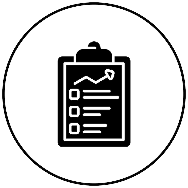 Imagen vectorial del icono de seguimiento del progreso Se puede utilizar para el fitness en el hogar