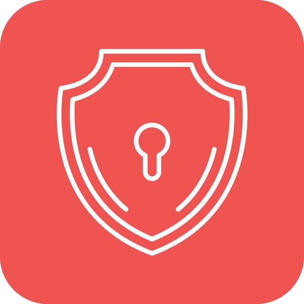 Imagen vectorial de icono de seguridad Puede utilizarse para personas de negocios