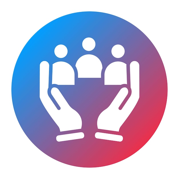 Imagen vectorial del icono de la Seguridad Social Se puede utilizar para la jubilación