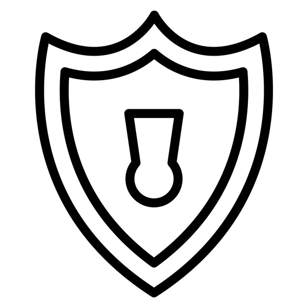 Imagen vectorial de icono seguro Puede utilizarse para Locksmith