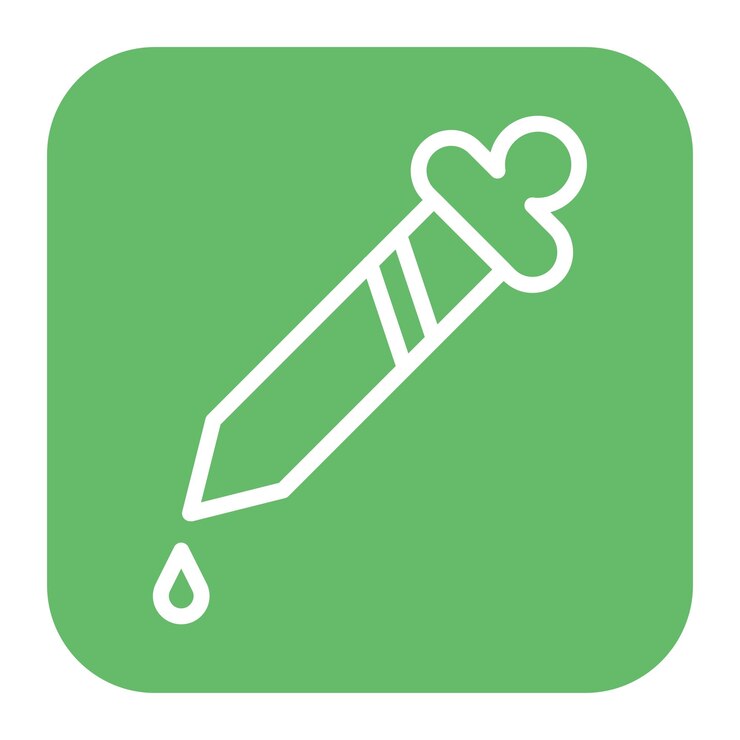 Vector imagen vectorial del icono del selector de colores se puede utilizar para imprimir