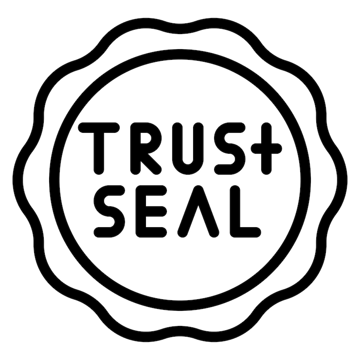 Vector imagen vectorial del icono del sello de confianza se puede utilizar para el pago seguro