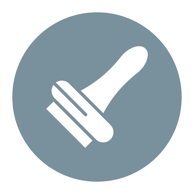 Imagen vectorial del icono del sello de goma Se puede usar para documentos y archivos