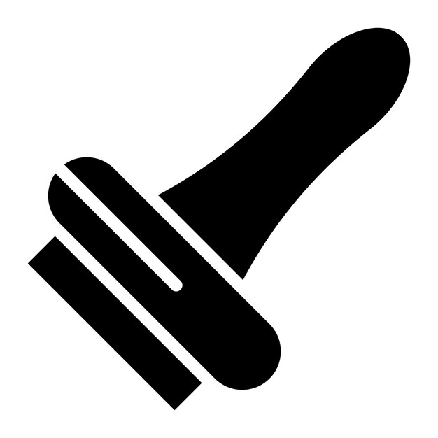 Imagen vectorial del icono del sello de goma Se puede usar para documentos y archivos