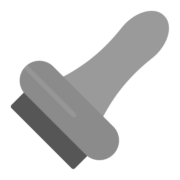 Imagen vectorial del icono del sello de goma Se puede usar para documentos y archivos